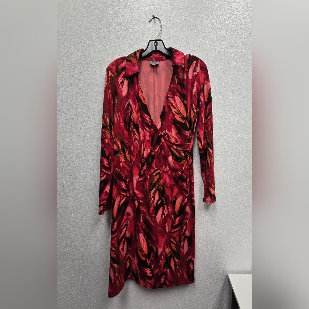 J.Jill Stretch Wrap-Style Dress – Size Small